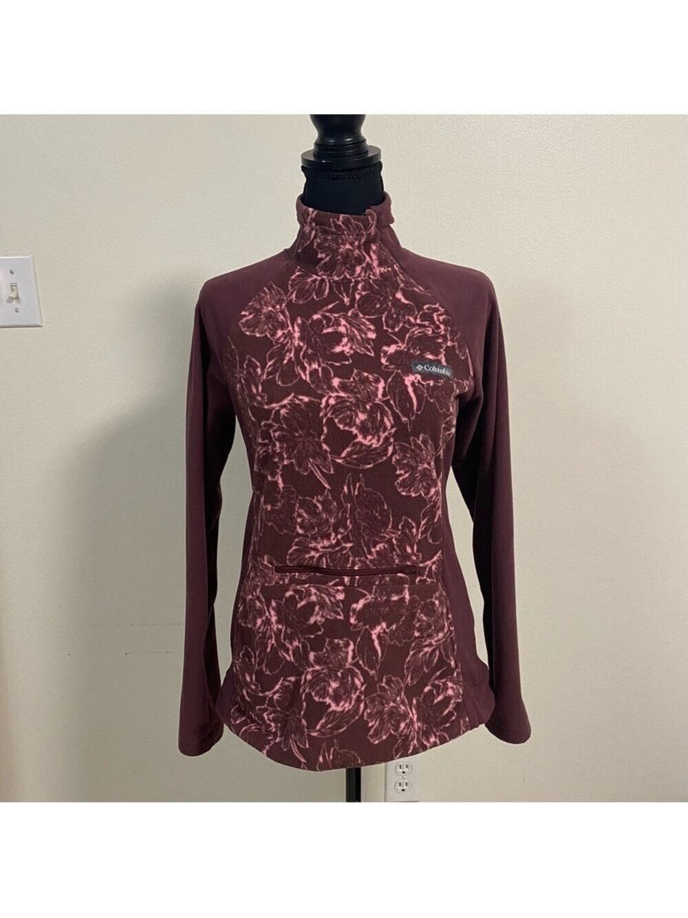 Columbia Women's Ali Peak 1/4 Zip Collared Pullover Size Small